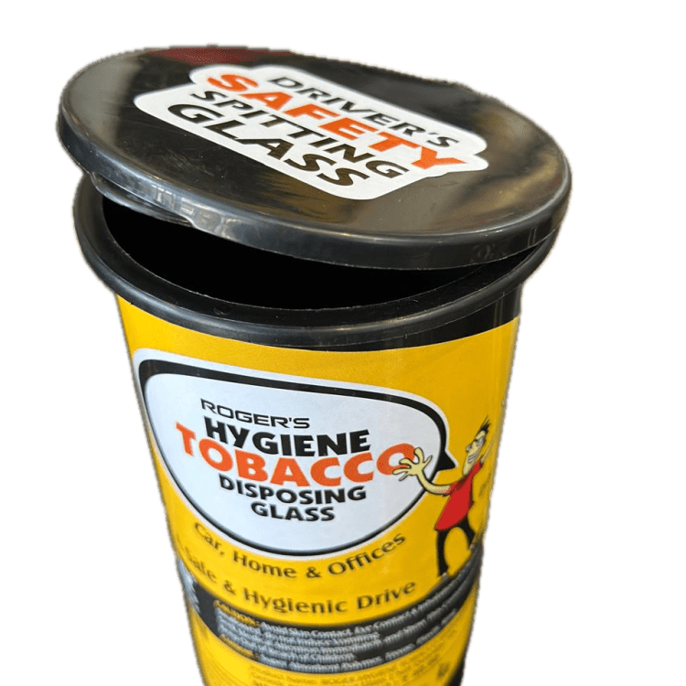 ROGER Tobacco Disposing Glass for Spitting Tobacco – Pack of 10 | Hygienic & Disposable Use