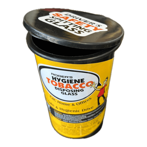ROGER Tobacco Disposing Glass for Spitting Tobacco – Pack of 10 | Hygienic & Disposable Use